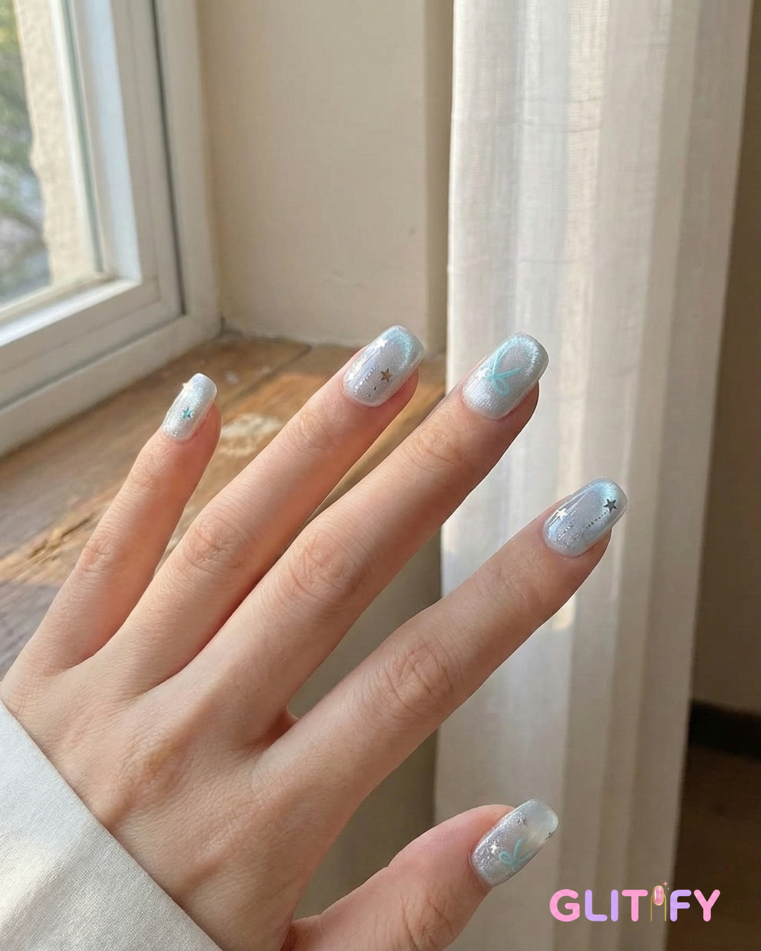 Le Clou Silver Blue Butterfly Mist