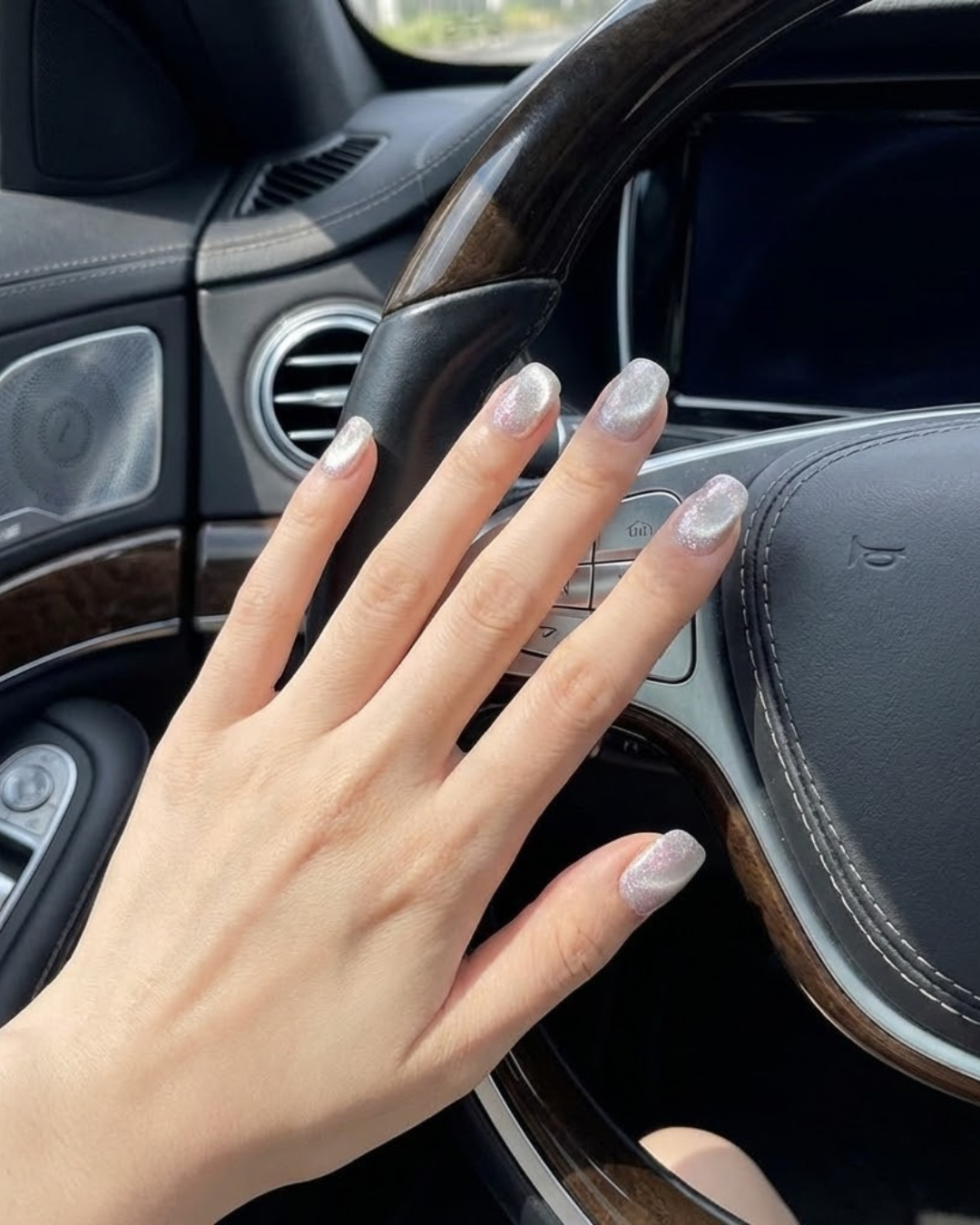 Le Clou Silver Gray Star Flash