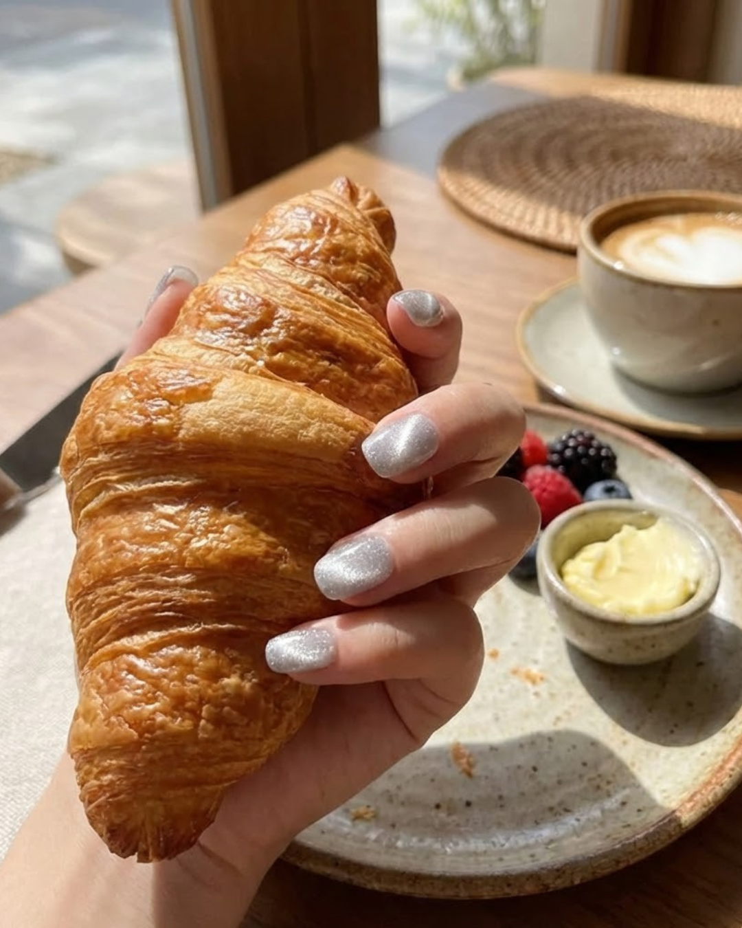 Le Clou Silver Gray Star Flash