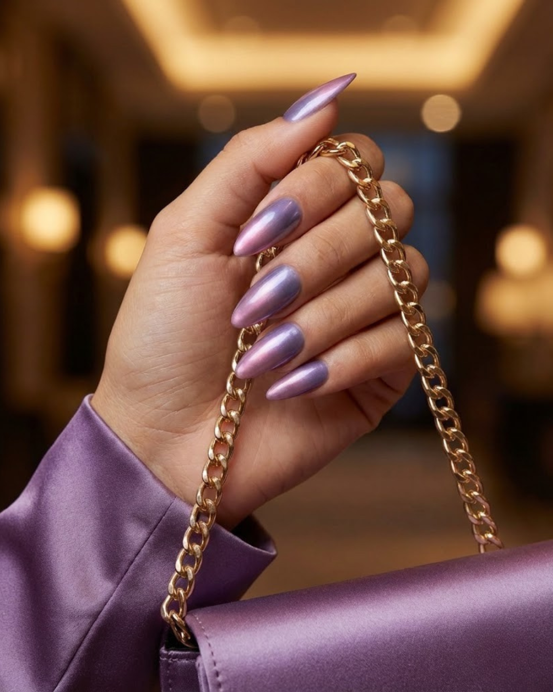 Le Clou Twilight Chrome Nails