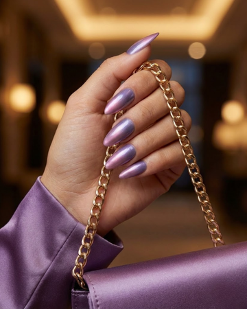 Le Clou Twilight Chrome Nails