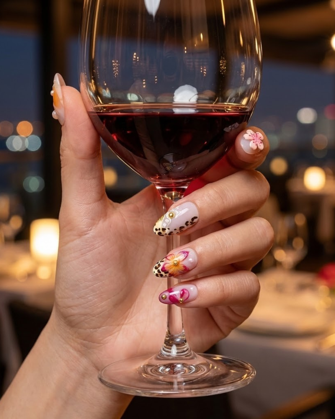 Handmade Mixed-Style Wearable Nails