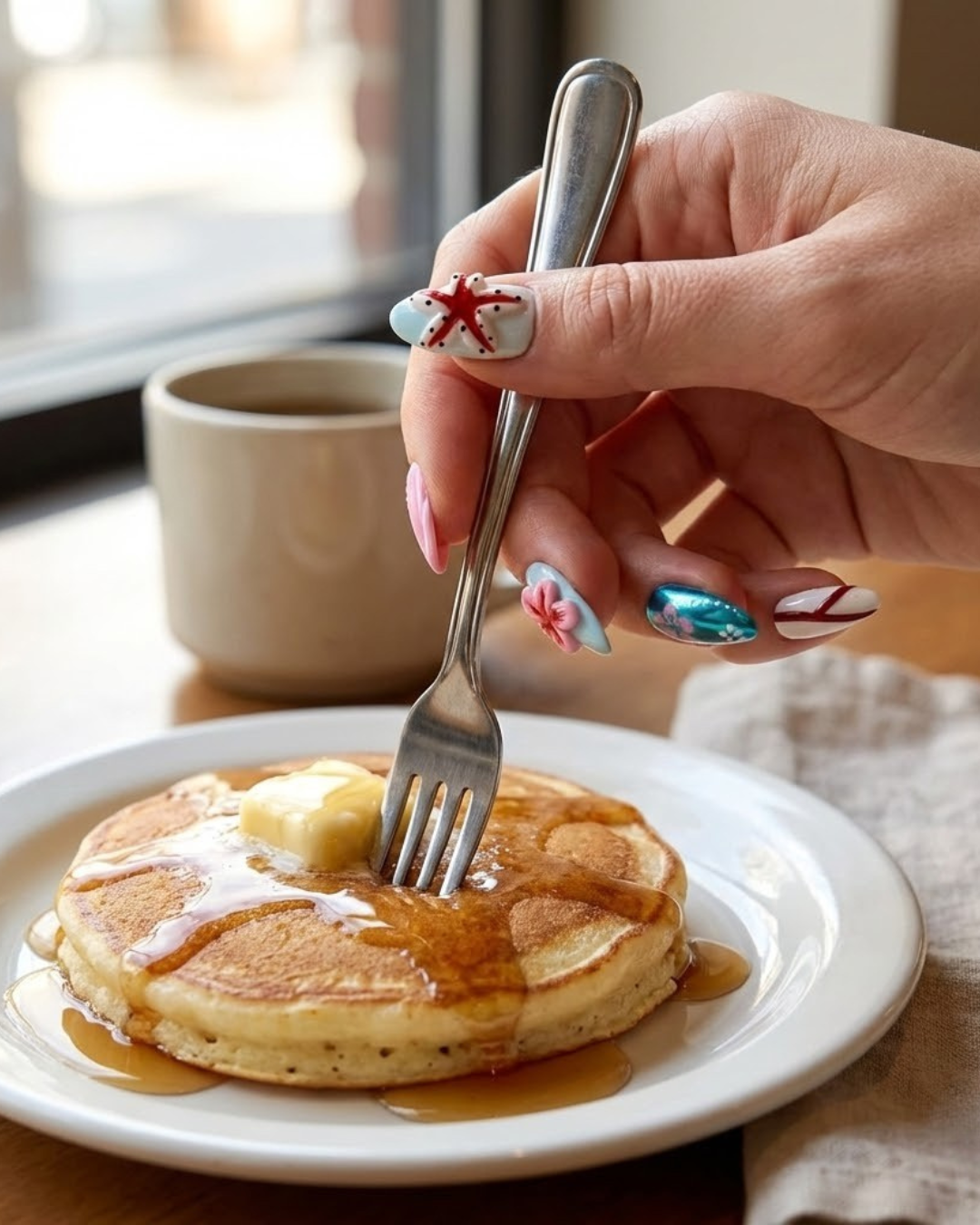 Le Clou Coral Breeze • Cherry Blossom Shore Almond Set