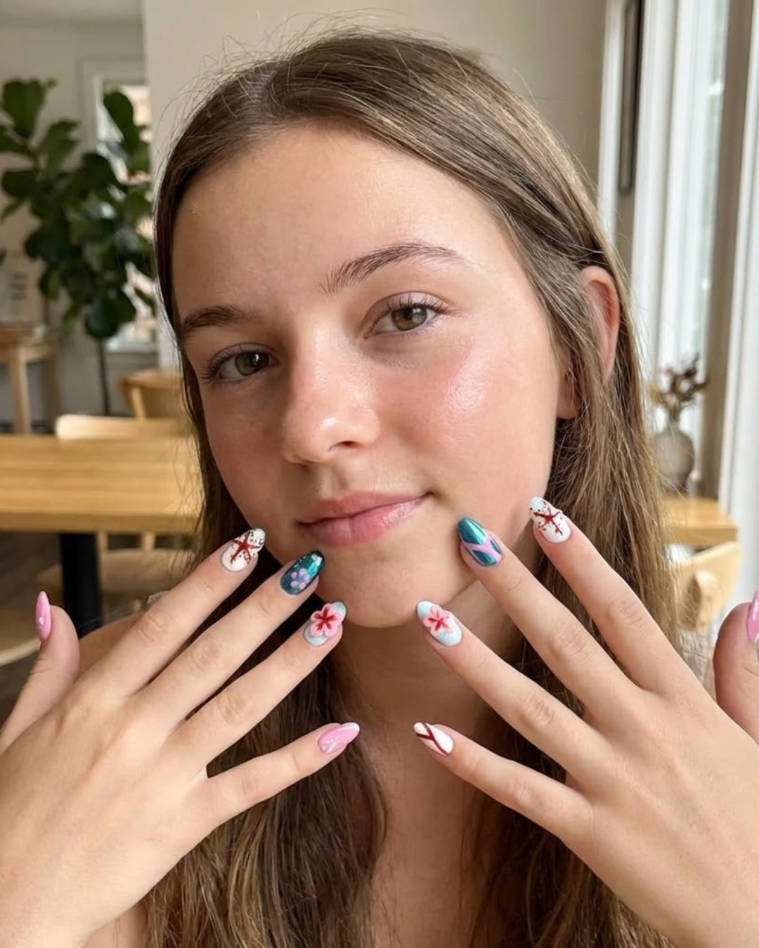 Le Clou Coral Breeze • Cherry Blossom Shore Almond Set