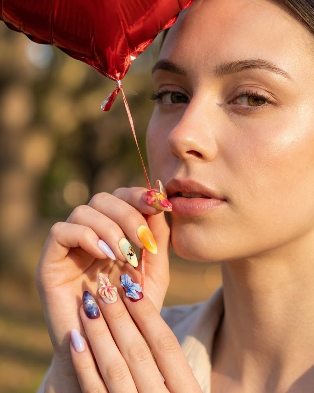 Le Clou Flora Burst • Artistic Spring-Bloom Almond Set