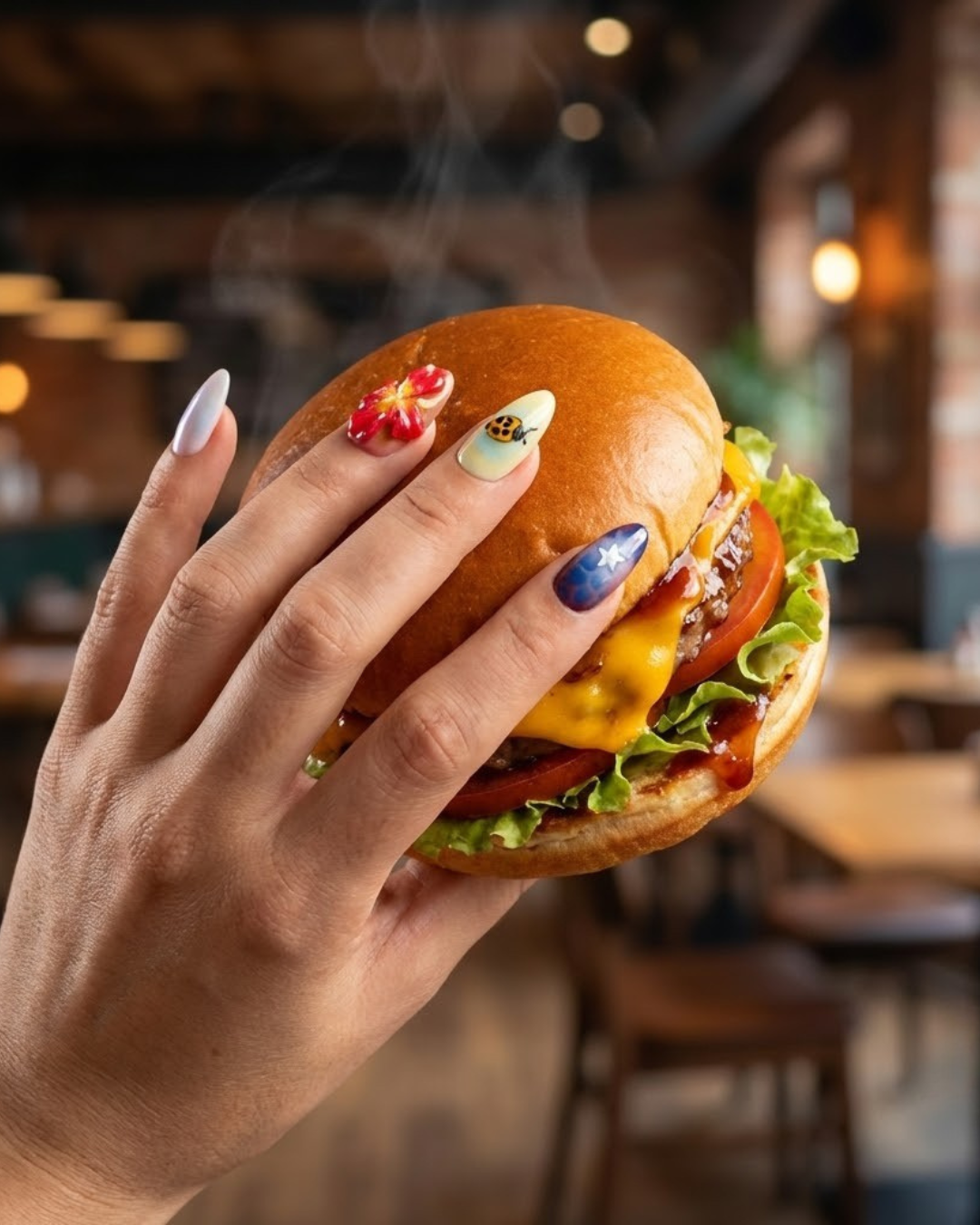 Le Clou Flora Burst • Artistic Spring-Bloom Almond Set