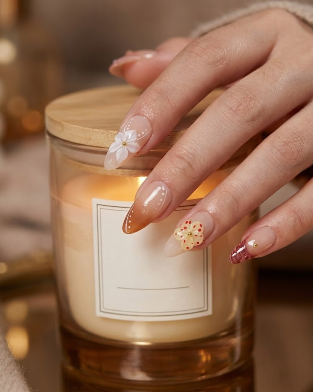 Le Clou Strawberry Bloom Nails