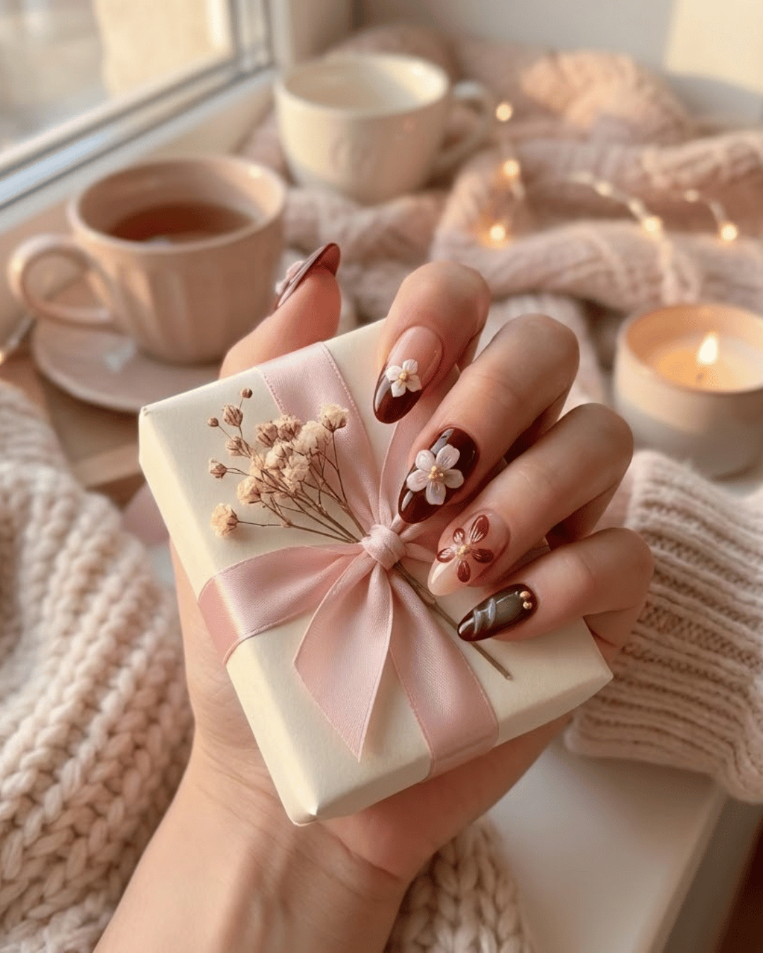 Le Clou Bougainvillea Bloom Nails