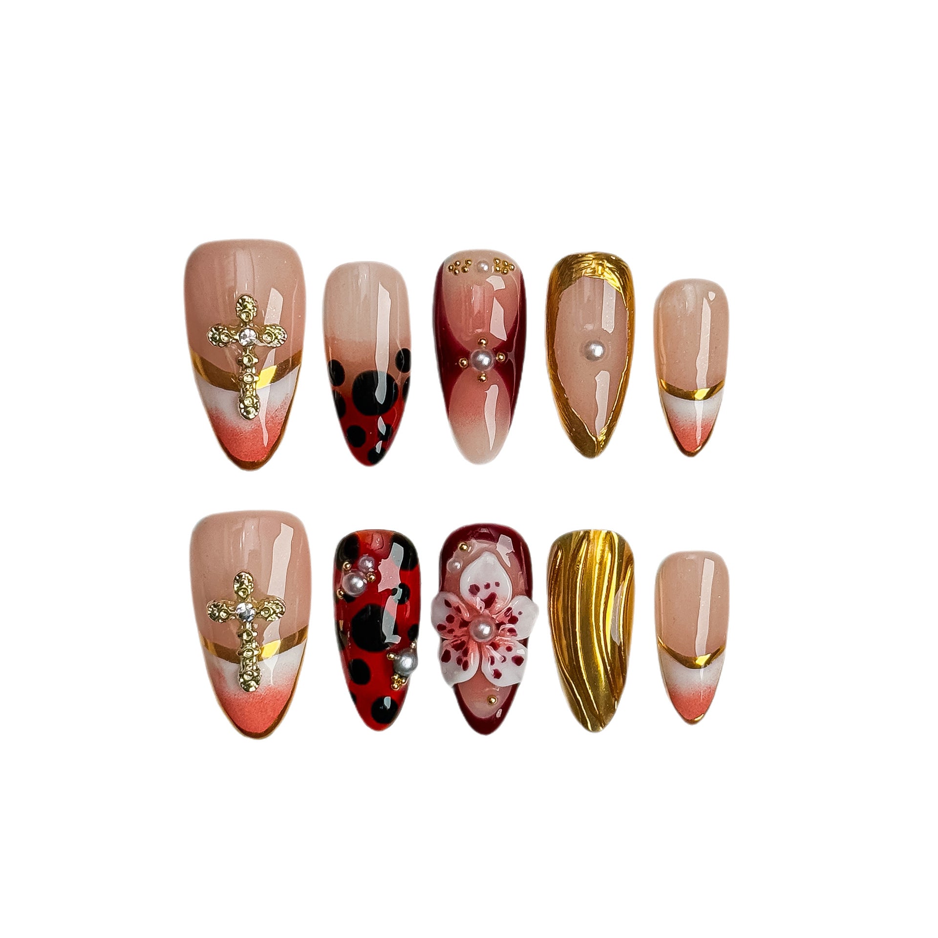 Le Clou Golden Blossom Nails