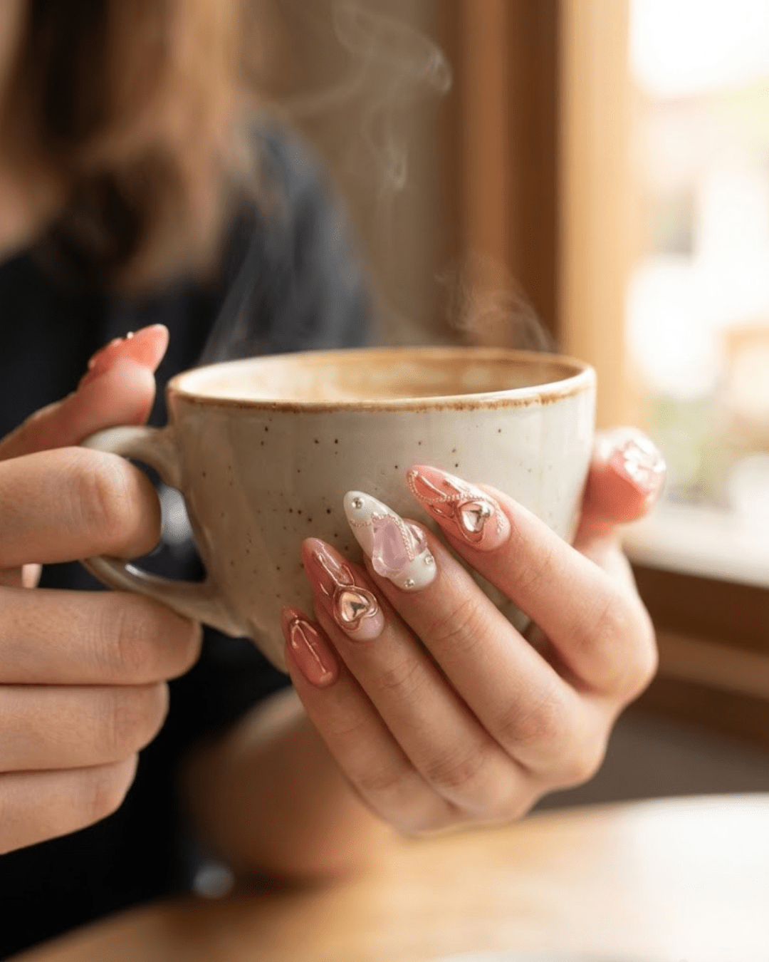 Heart Lock Bubble Love Nails - Le Clou