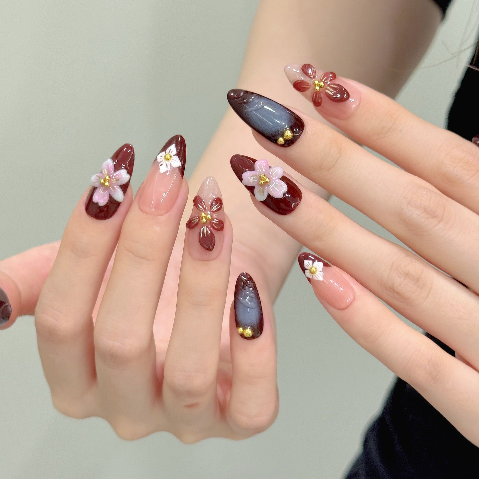 Leclou Bougainvillea Bloom Nails - Le Clou