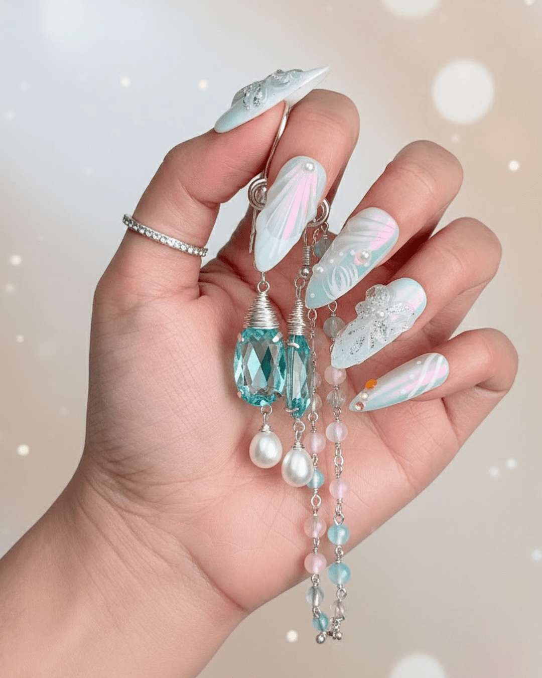 Leclou Crystal Wave Nails - Le Clou