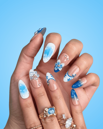 Leclou Ocean Bloom Nails - Le Clou