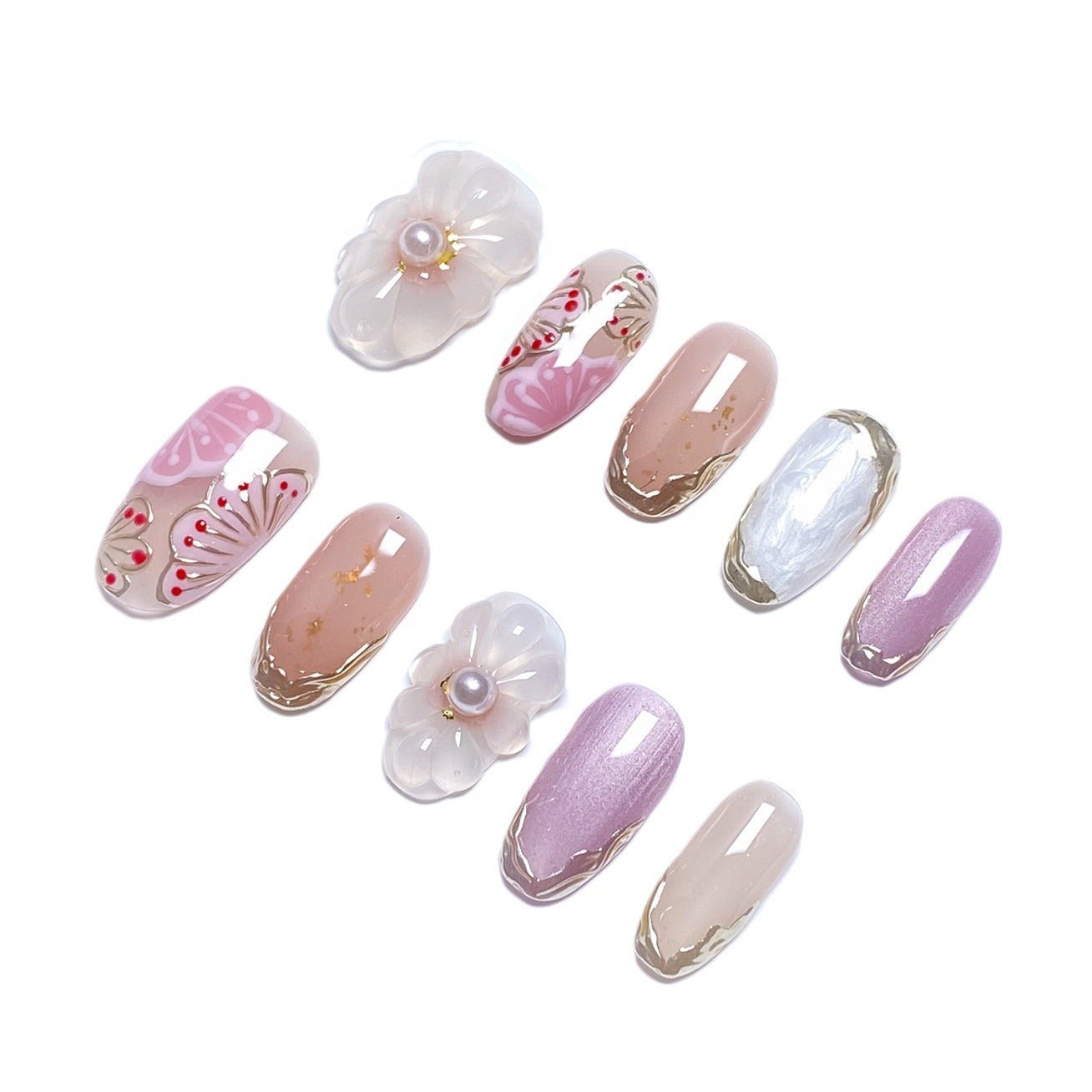 Leclou Petal Pearl Nails - Le Clou