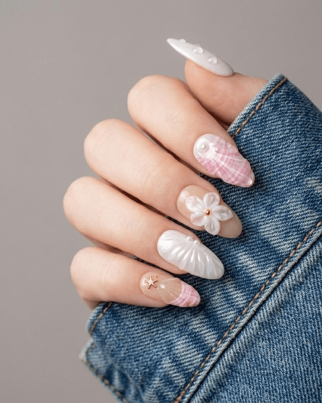 Leclou Shell Petal Nails - Le Clou