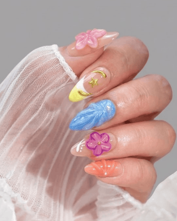 Leclou Tropic Shell Nails - Le Clou