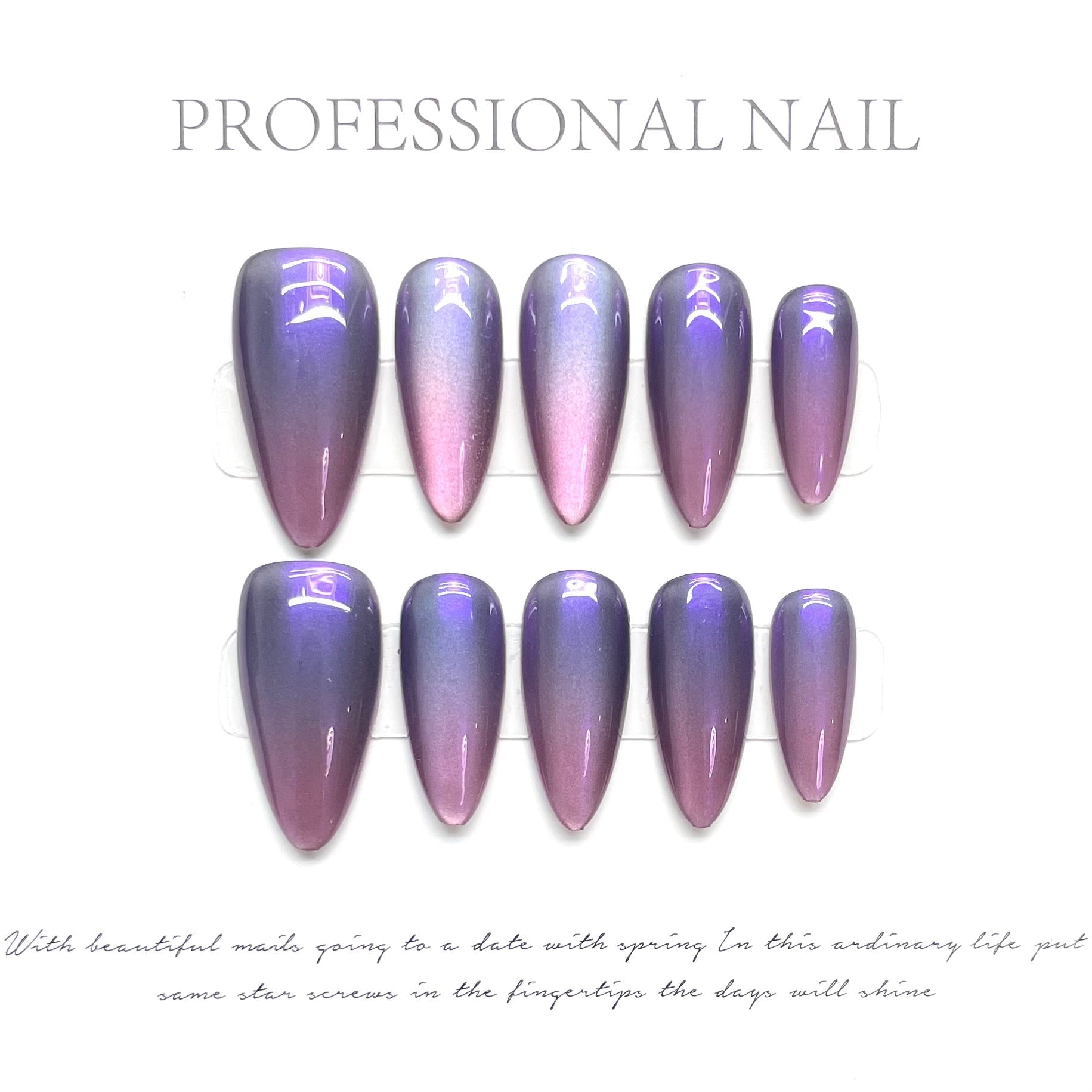Leclou Twilight Chrome Nails - Le Clou