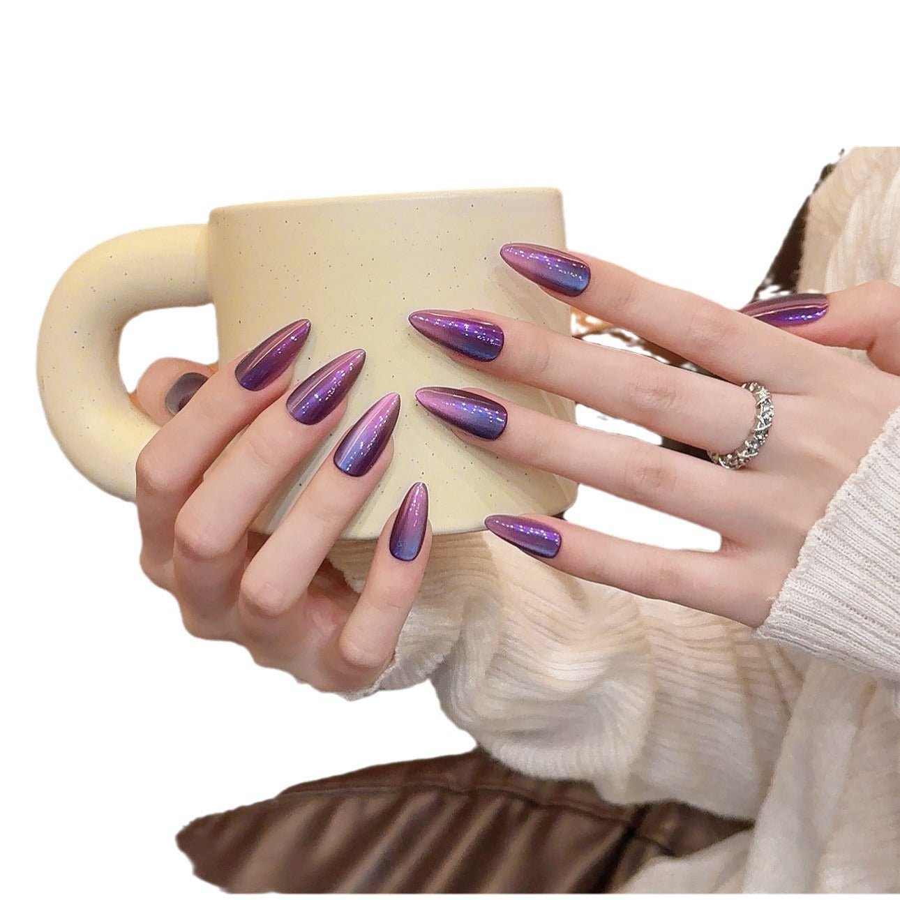 Leclou Twilight Chrome Nails - Le Clou