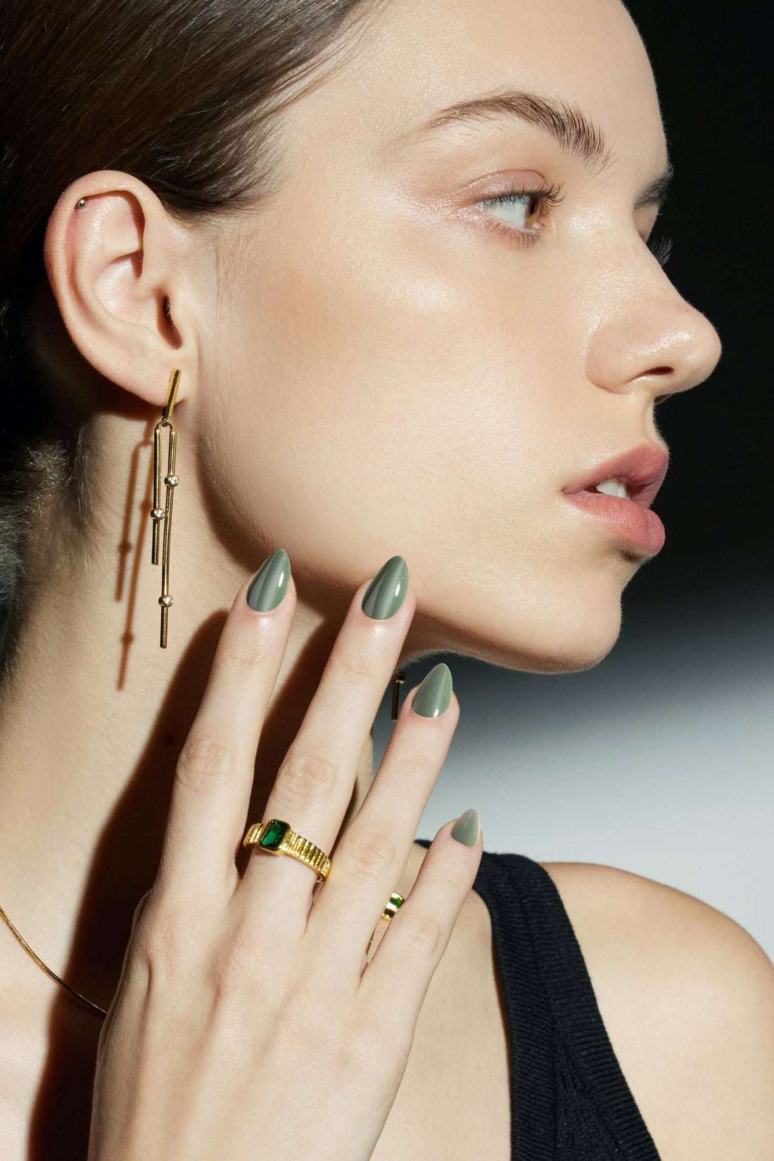 Sage Quartz | Soft & Durable Press - On Nails - Le Clou
