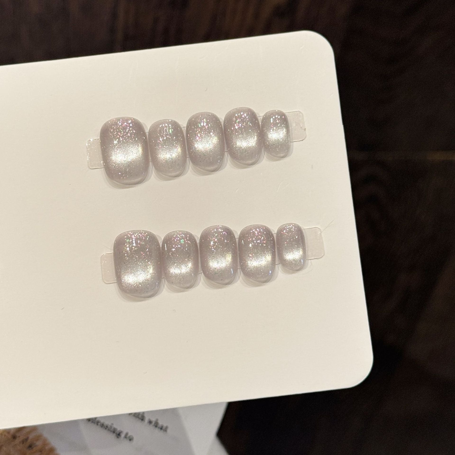 Le Clou Silver Gray Star Flash