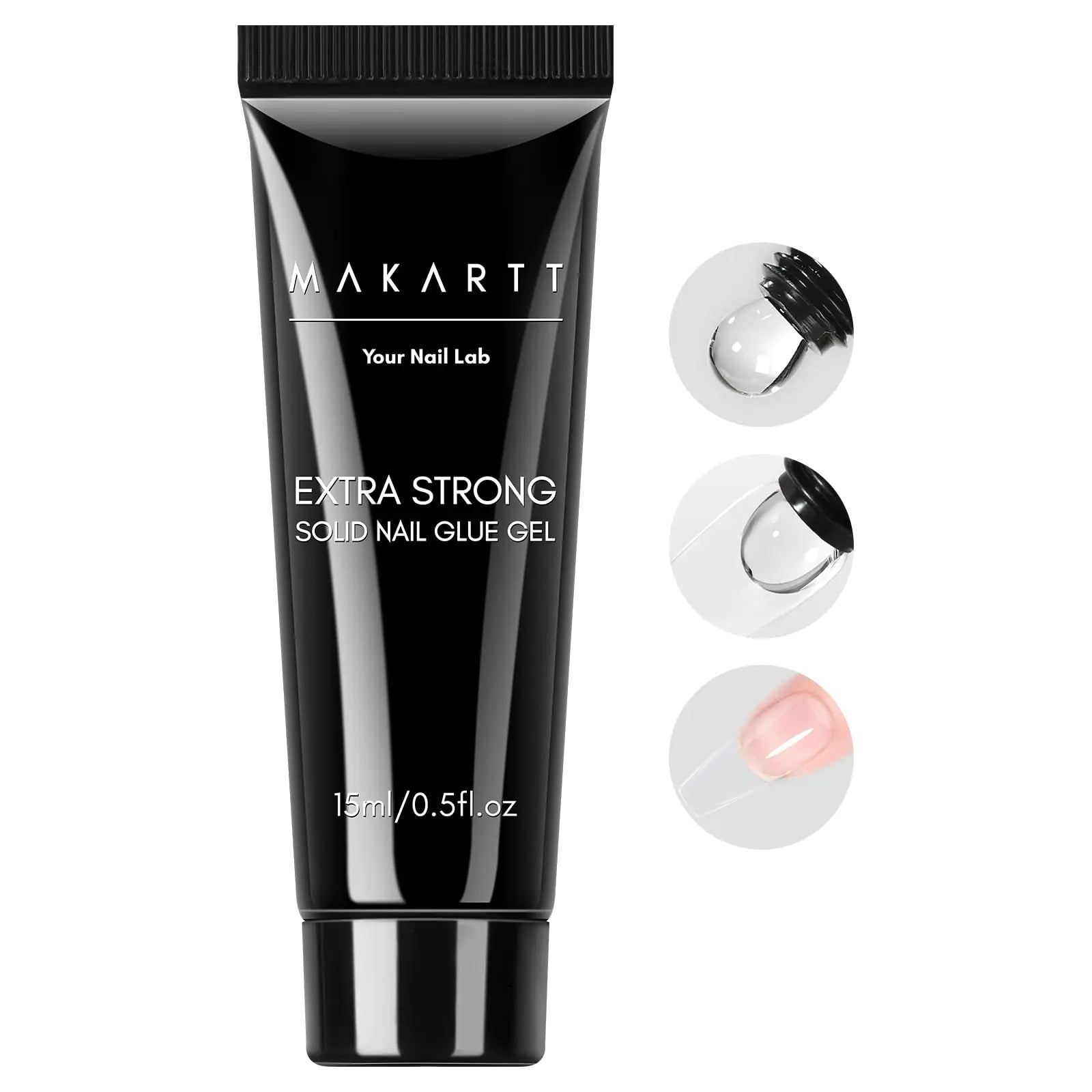 Solid Gel Nail Glue – Strong, Mess - Free Hold - Le Clou